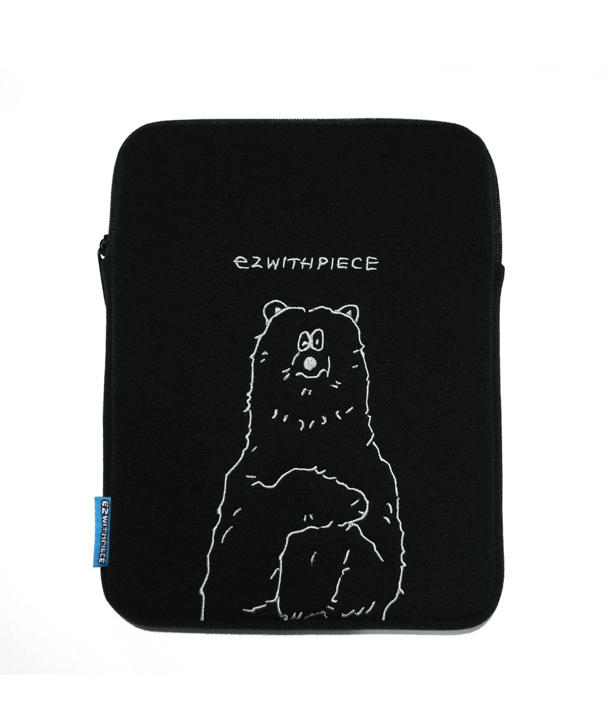 피스메이커(PIECE MAKER) [EZwithPIECE] POLAR BEAR TABLET POUCH (BLACK)
