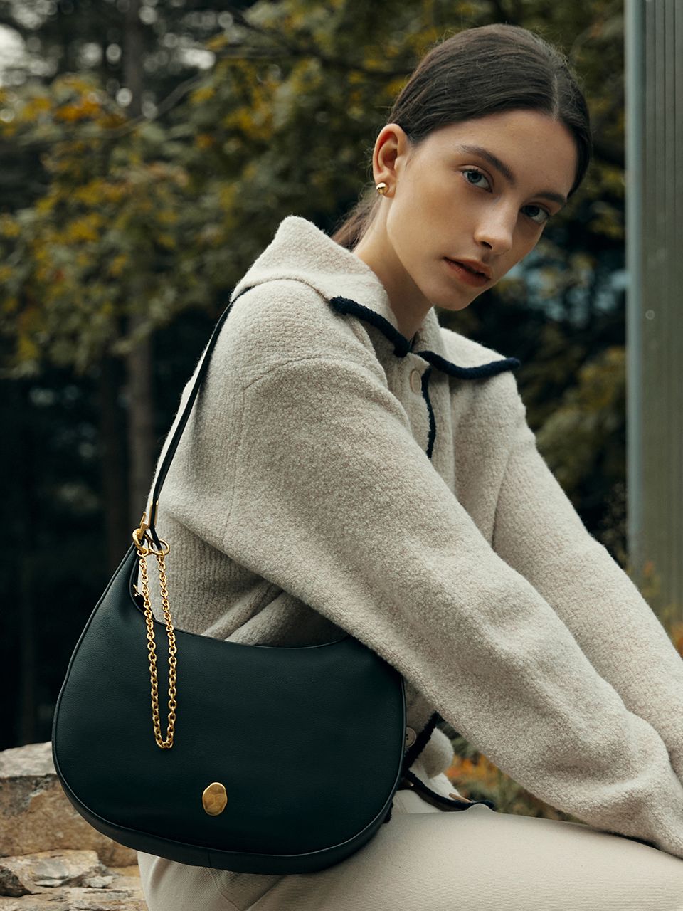 ★OSTKAKA★ knute hobo black MUSINSA | OSTKAKA Knut Hobo Black