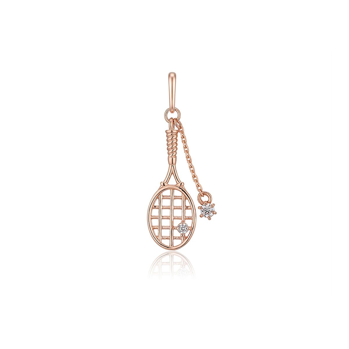 로이드(LLOYD) 테니스라켓 비쥬참 14K Gold 펜던트 LPP21012G