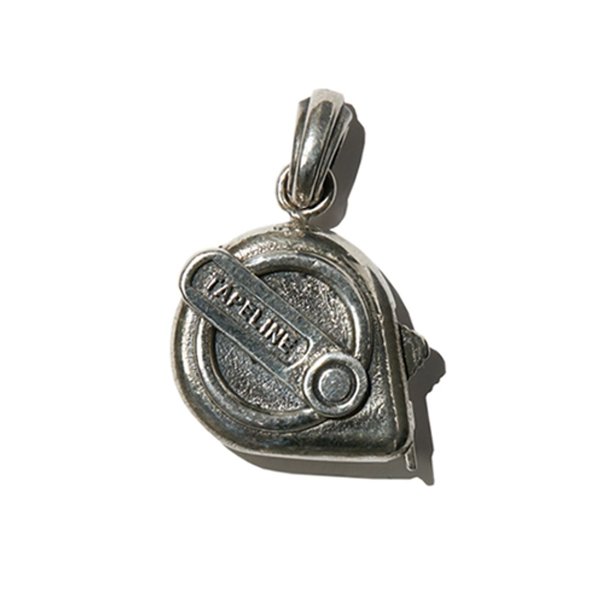 크루치(KRUCHI) tape line pendant necklace (silver)