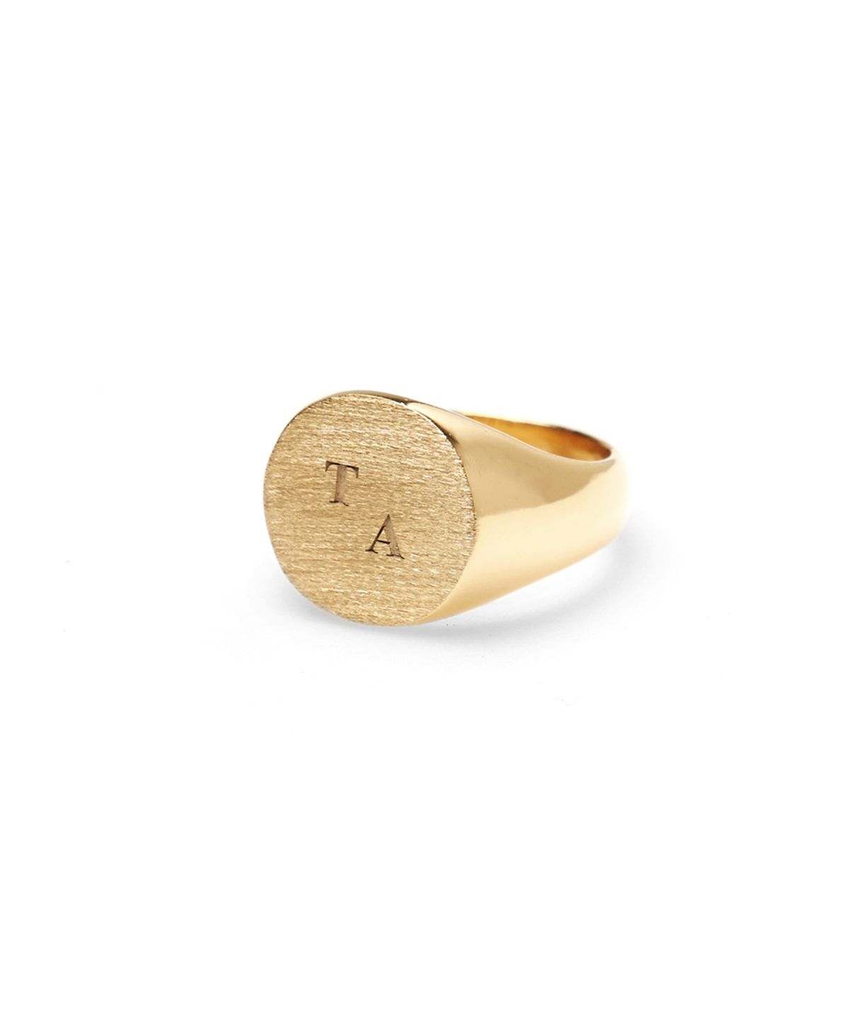 마르타(MARTA) STAMP RING GOLD