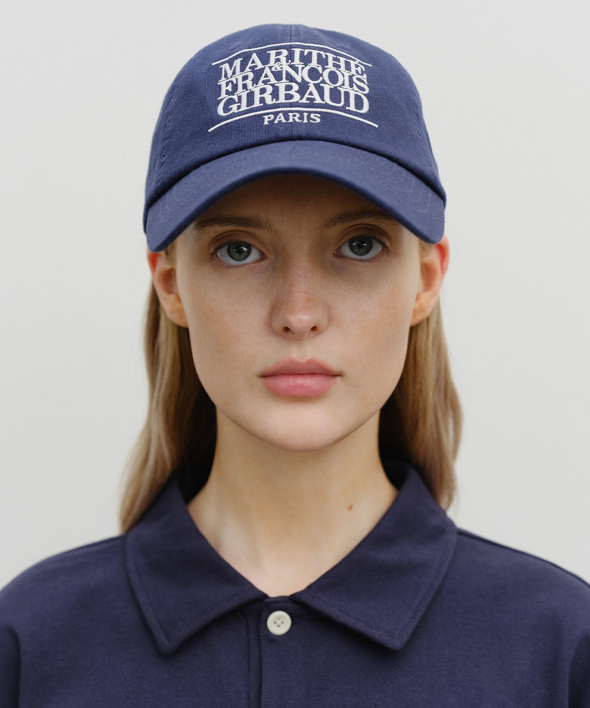 마리떼 프랑소와 저버(MARITHÉ + FRANҪOIS GIRBAUD) CLASSIC LOGO CAP navy