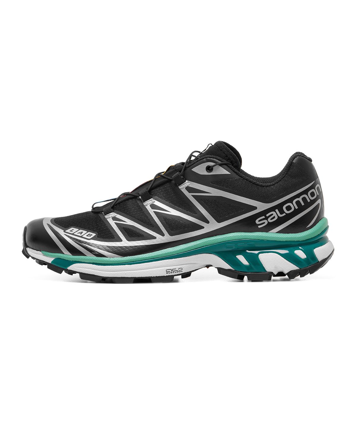 살로몬(SALOMON) XT-6 - 블랙:화이트:민트 리프 / L41317000