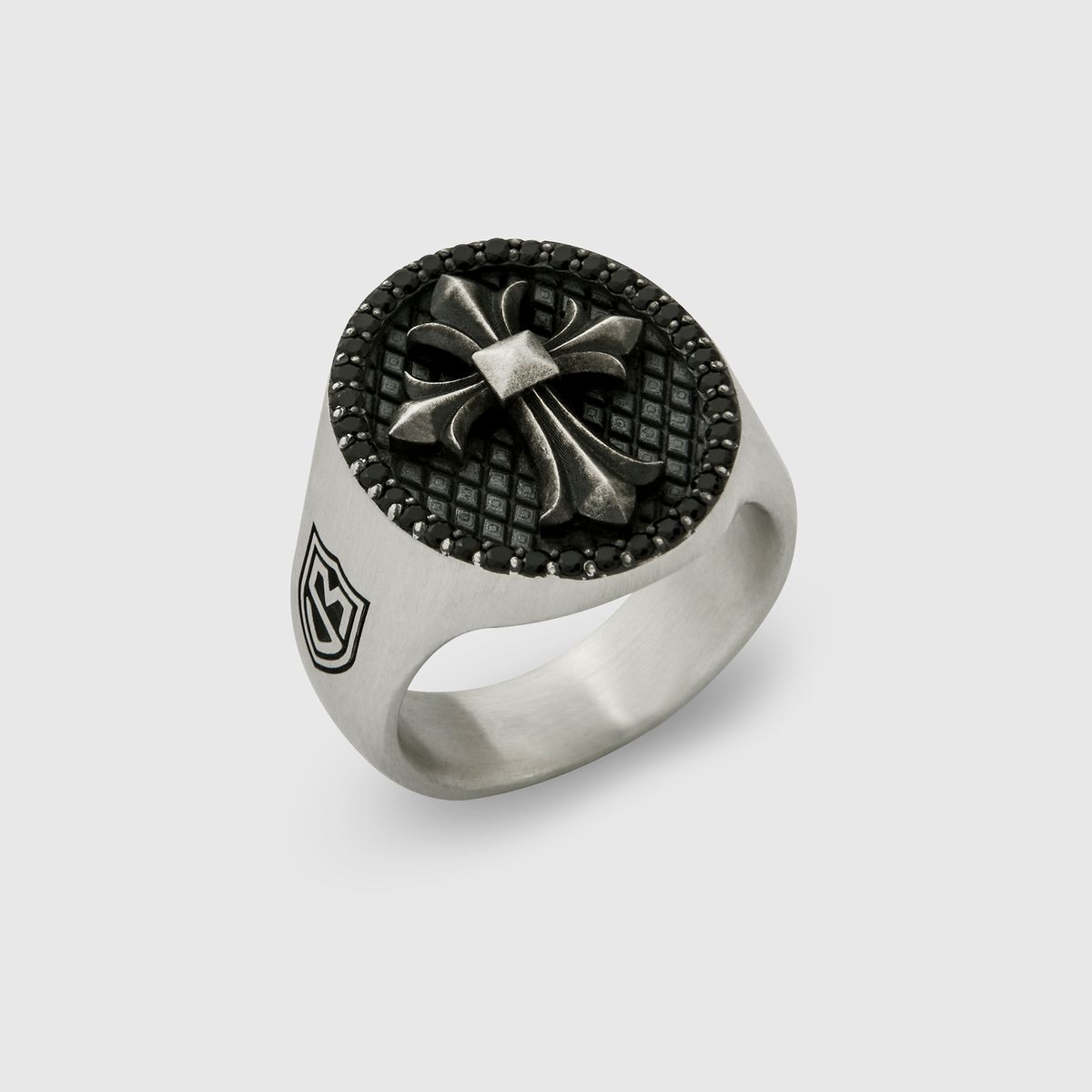마르스마크(MARS MARK) Signet Pave Cross RG