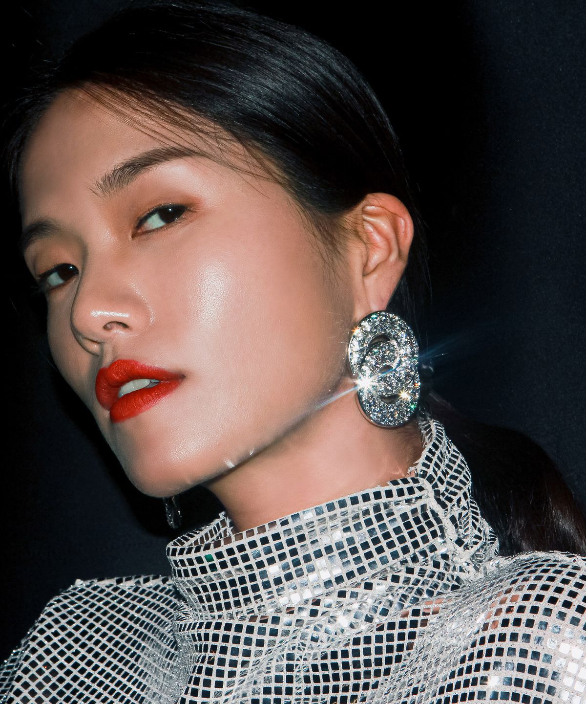 선데이디스코클럽(SUNDAYDISCOCLUB) 디스코 클럽 이어링 실버