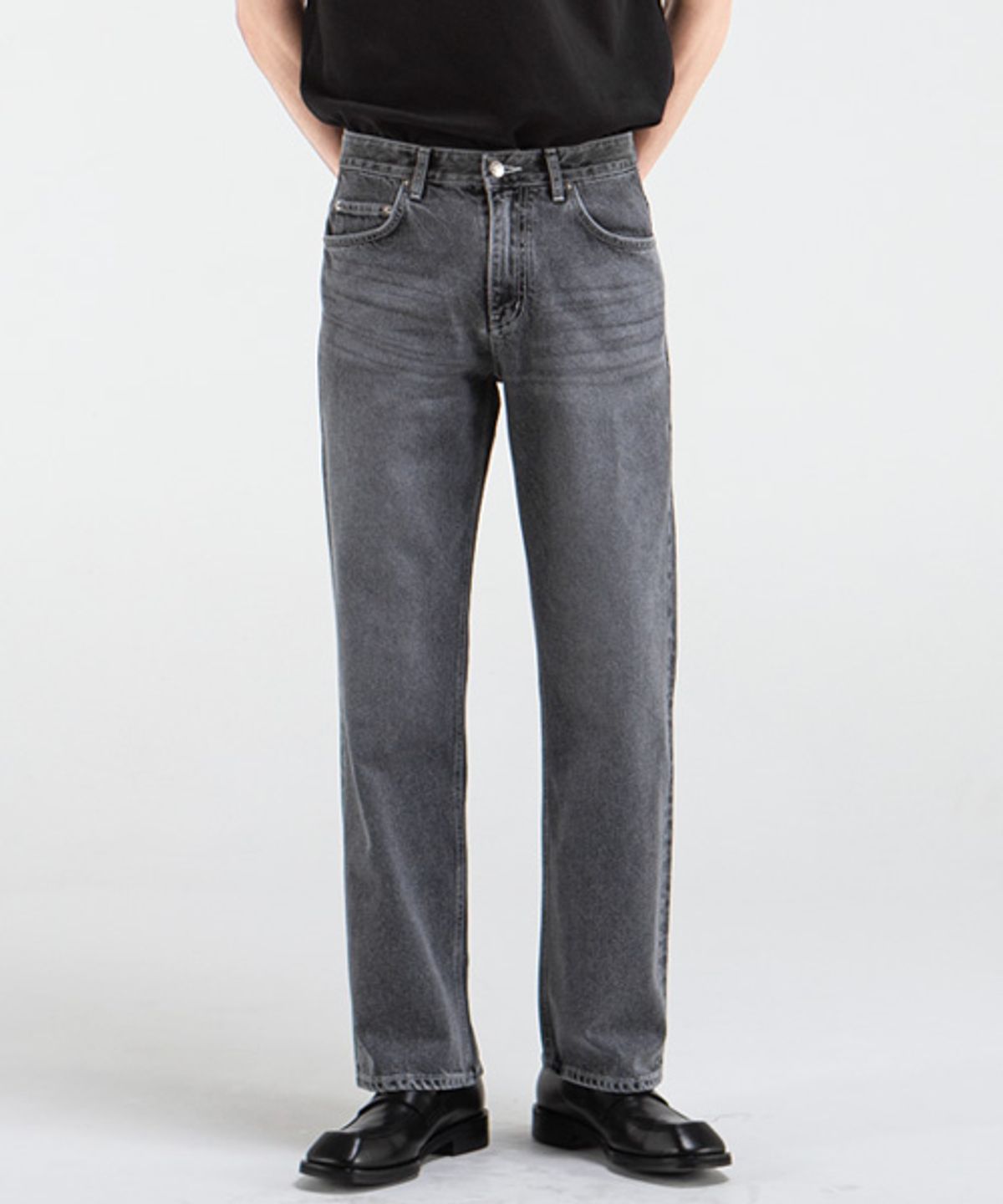 브랜디드(BRANDED) 1892 GRAY HOUSE JEANS [WIDE STRAIGHT]