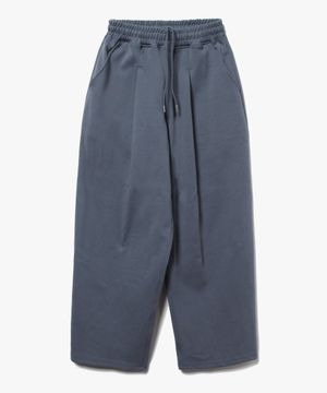 Deep One Tuck Sweat Pants [Light Navy]