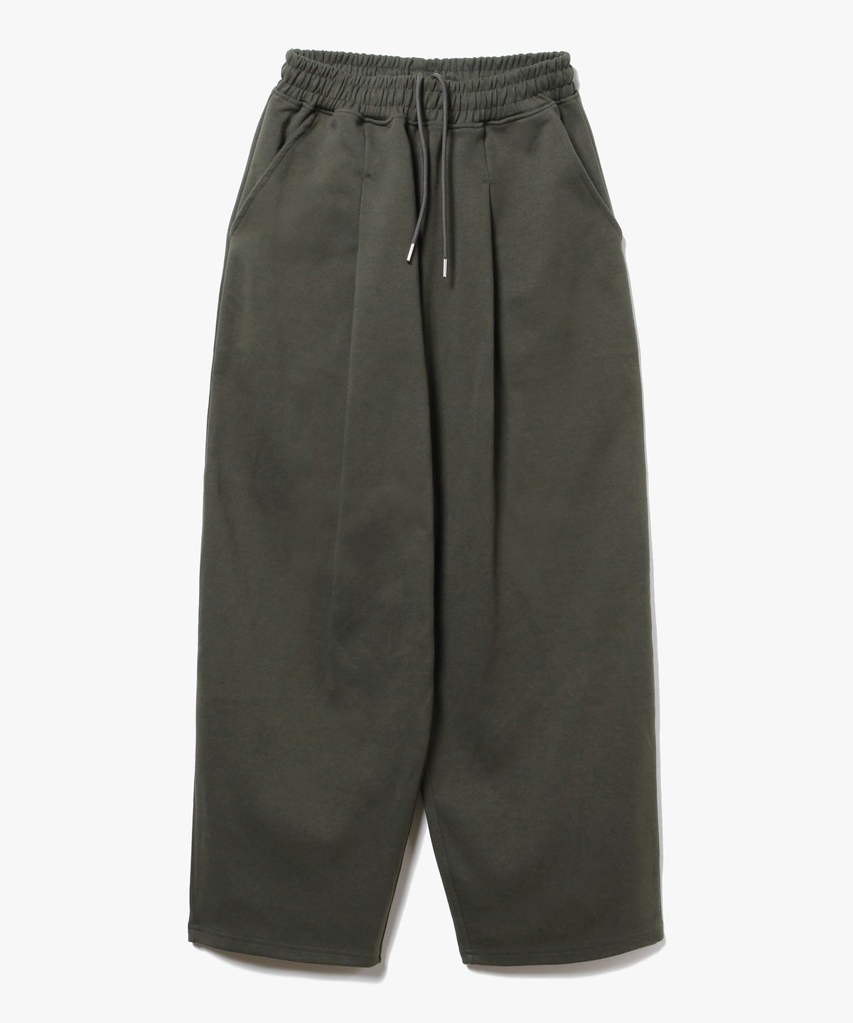 제로(XERO) Deep One Tuck Sweat Pants [Khaki]