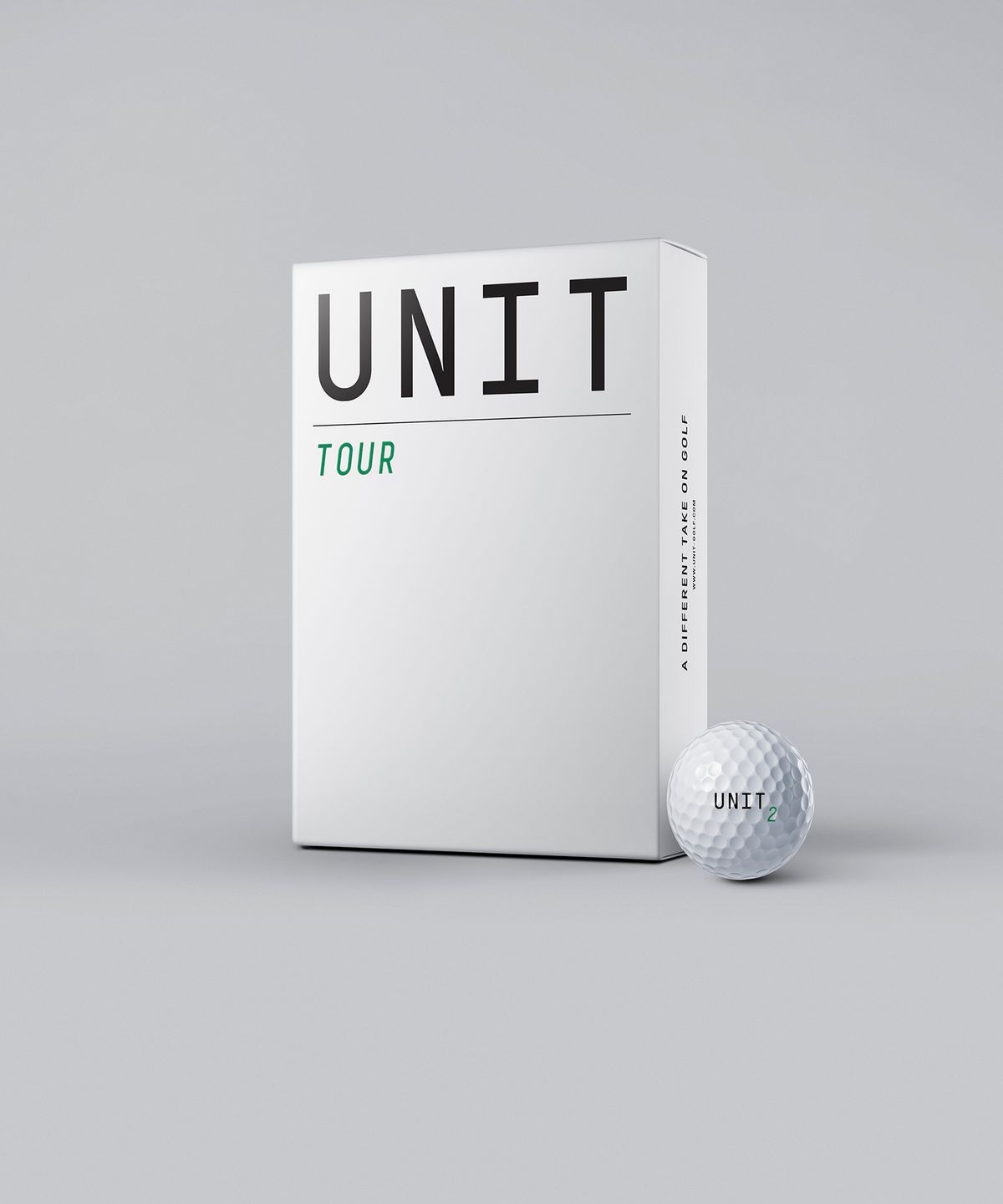 유닛골프(UNIT GOLF) 유닛 투어 3피스 골프공  2더즌 세트 24개입