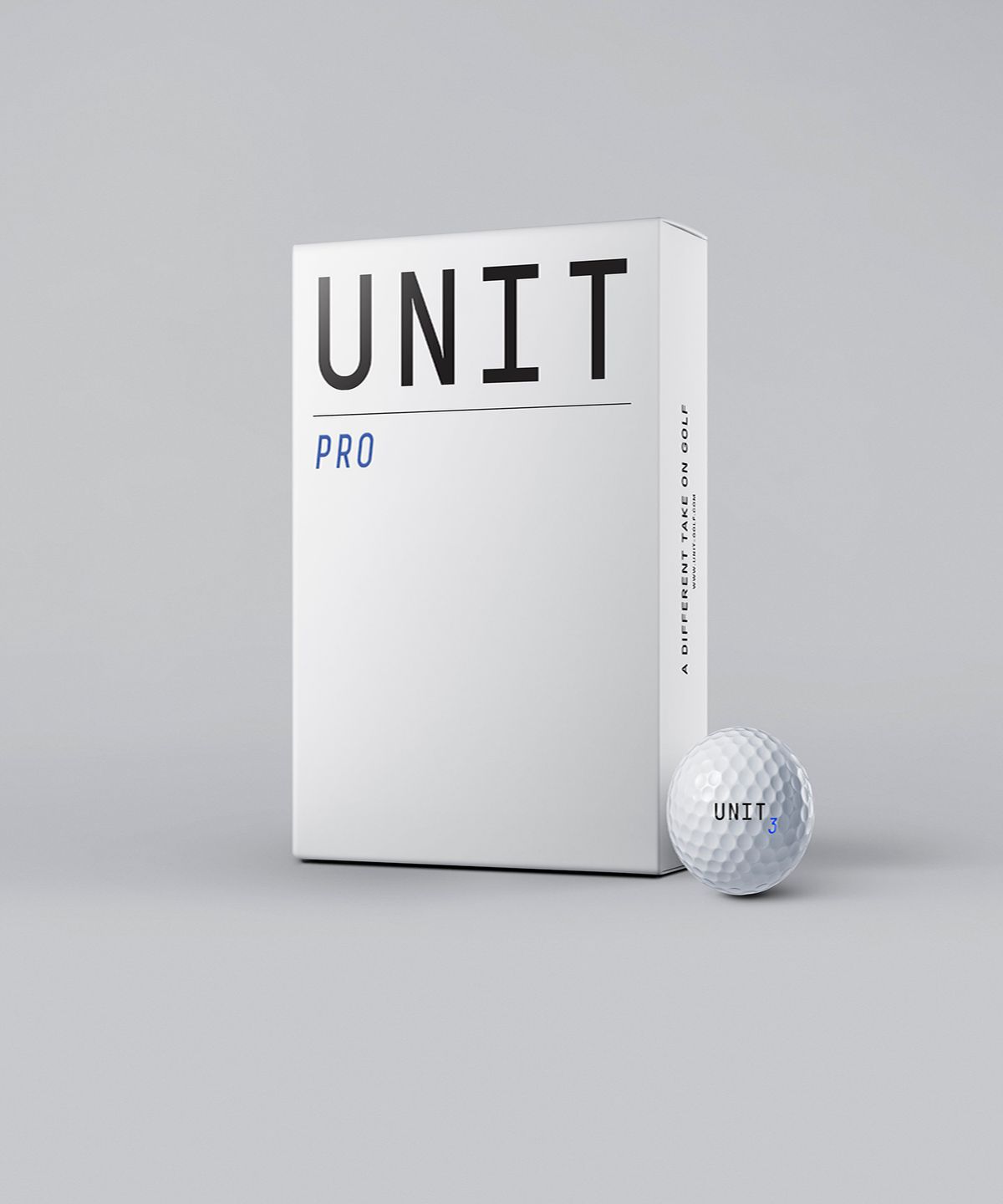 유닛골프(UNIT GOLF) 유닛 프로 : 3피스 우레탄 골프공