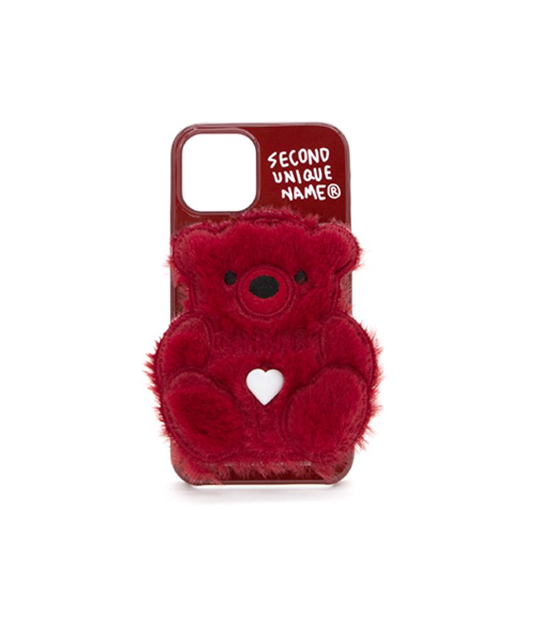 SUN CASE PATCH FUR BEAR REDVELVET