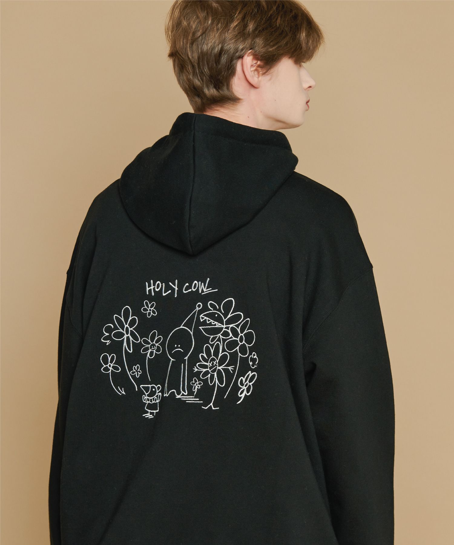 【CPGN STUDIO】UmBRELLA Hoooly Embroidery Hood Designer fashion, Seoul-fully created | W Concept