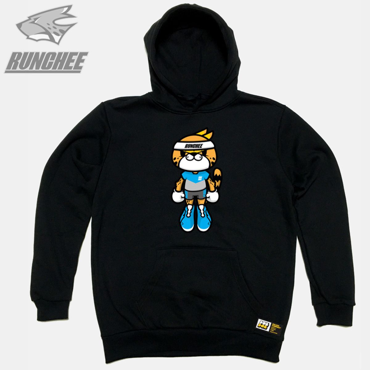 돌돌(DOLDOL) RUNCH-HOODY-08 올라운드 런닝 치타 런치 익스트림 캐릭터 그래픽  그래피티 로고 디자이너 디자인 후드티 후디