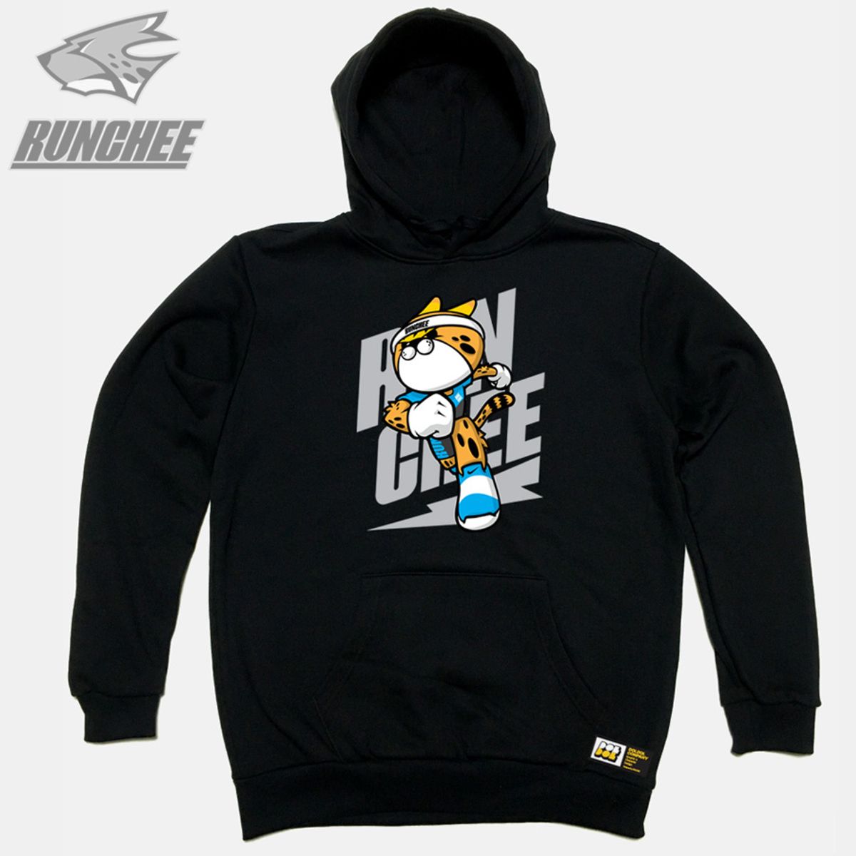 돌돌(DOLDOL) RUNCH-HOODY-09 올라운드 런닝 치타 런치 익스트림 캐릭터 그래픽  그래피티 로고 디자이너 디자인 후드티 후디