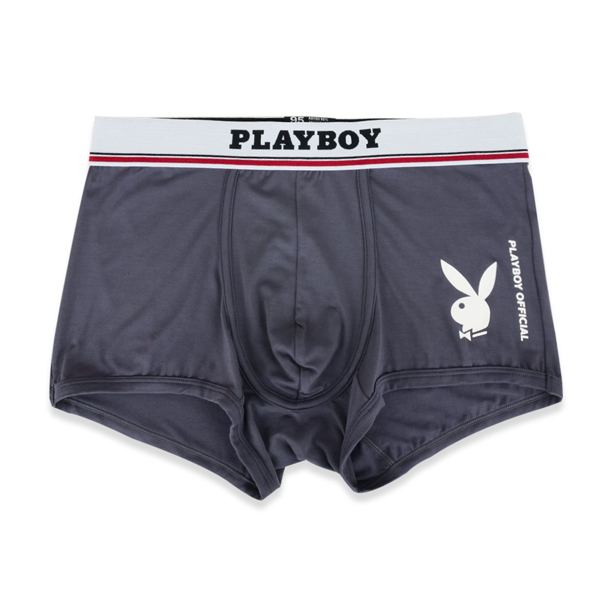 플레이보이(PLAYBOY) 레이온 남성 빅래빗 드로즈 그레이 1매입 PMD2105-GY