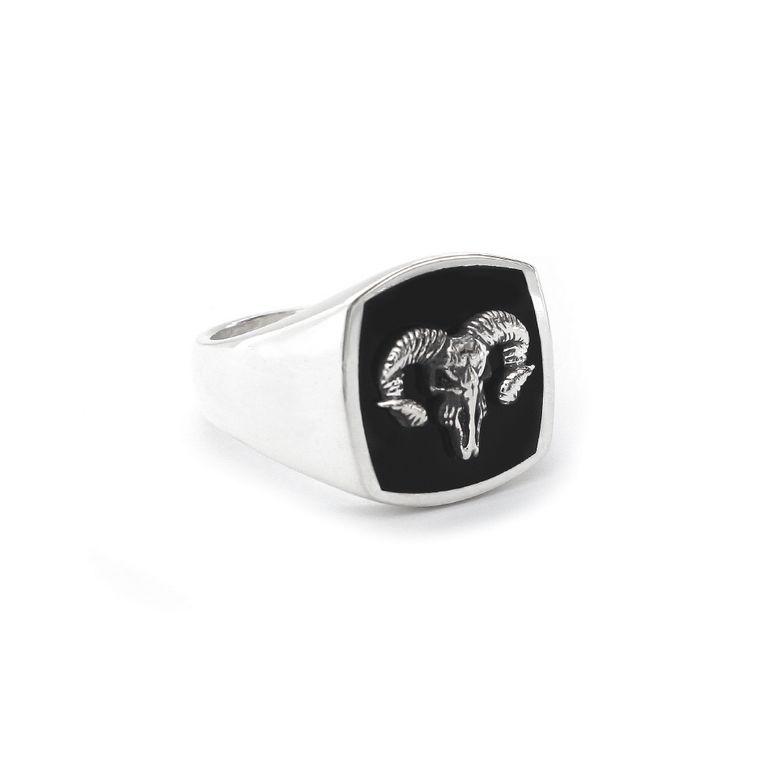 Square Onyx Ring