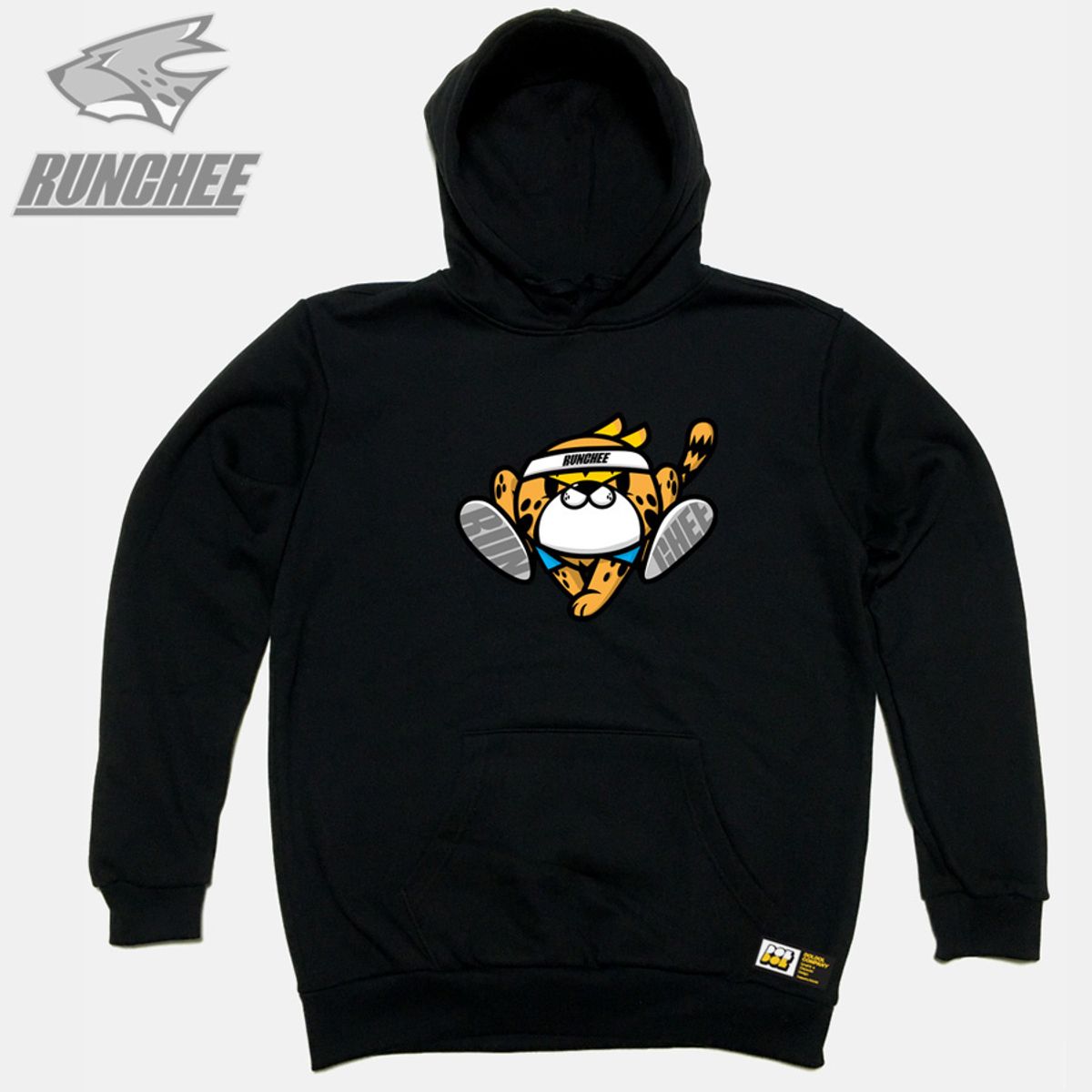 돌돌(DOLDOL) RUNCH-HOODY-10 올라운드 런닝 치타 런치 익스트림 캐릭터 그래픽  그래피티 로고 디자이너 디자인 후드티 후디