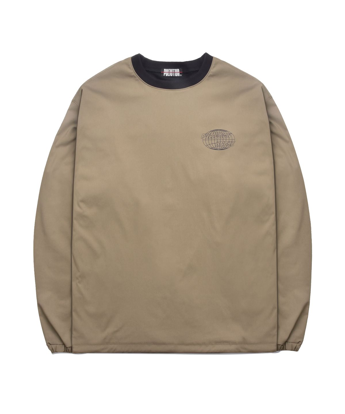 폴루션(POLLUTION) NYLON LOGO CREWNECK