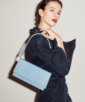 마딴 크로커백 블루