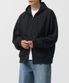 2WAY 스웻 후드 집업 (BLACK)