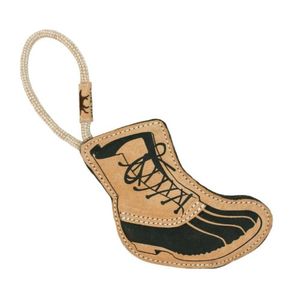 천연가죽 부츠 터그 장난감 (41cm)