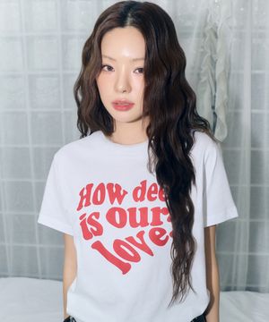 IN LOVE TEE(3COLOR)