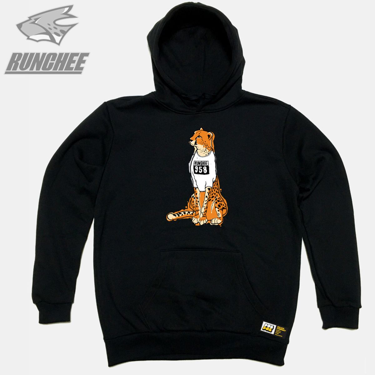 돌돌(DOLDOL) RUNCH-HOODY-14 올라운드 런닝 치타 런치 익스트림 캐릭터 그래픽  그래피티 로고 디자이너 디자인 후드티 후디