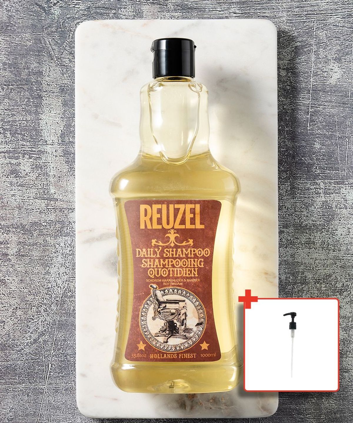 리우젤(REUZEL) 데일리 샴푸 1000ml / 리터펌프 증정