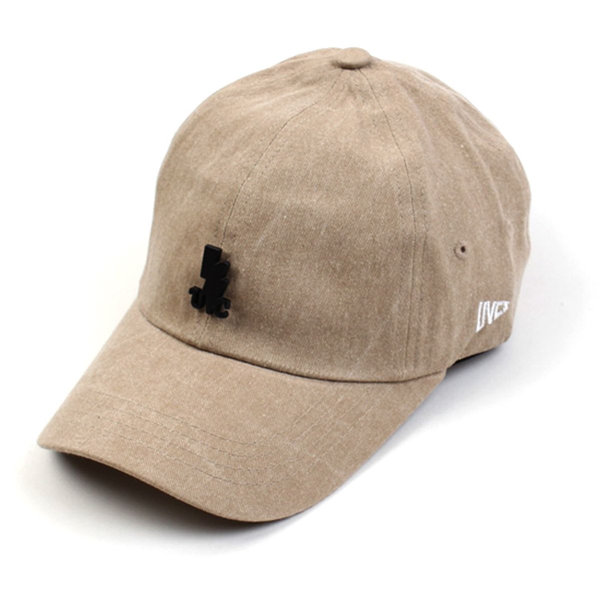 유니버셜 케미스트리(UNIVERSAL CHEMISTRY) Black Thunder Washing Beige Ballcap 워싱볼캡