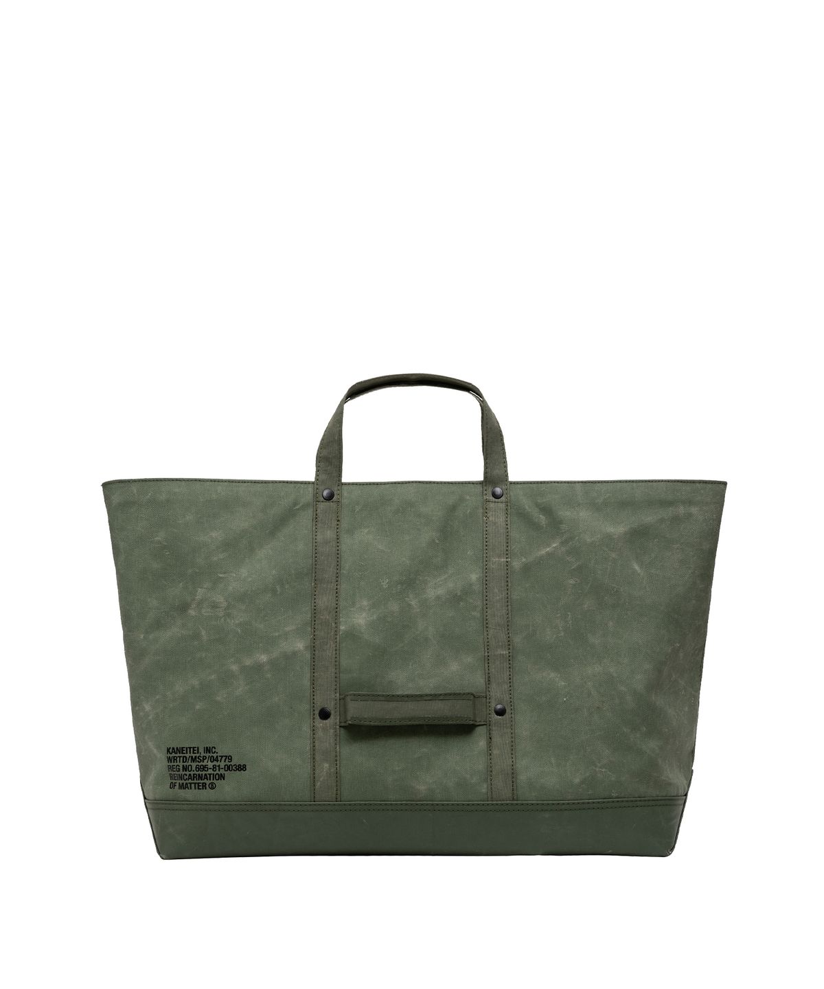 카네이테이(KANEITEI) MASON TOOL BAG M (OLIVE DRAB) / UPCYCLED