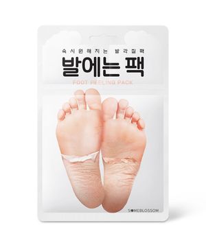발에는 팩 발 각질제거
