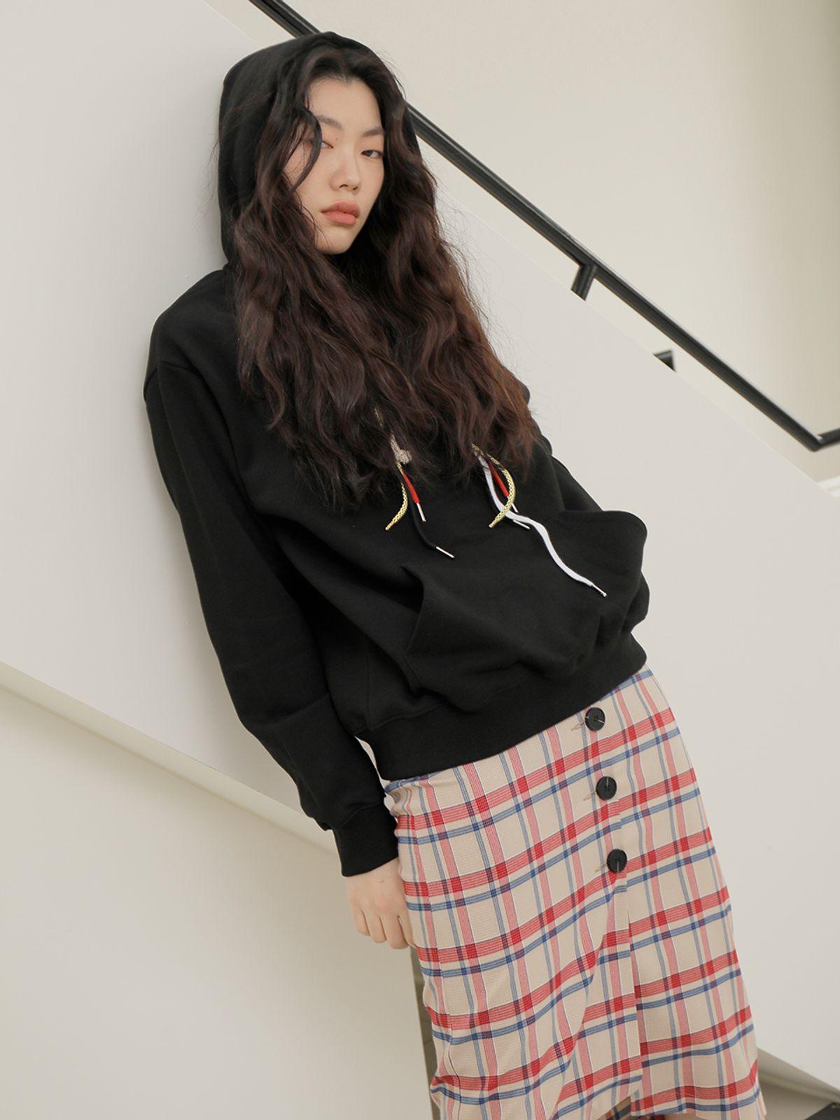 느와(NOIR) Rope Hoodie
