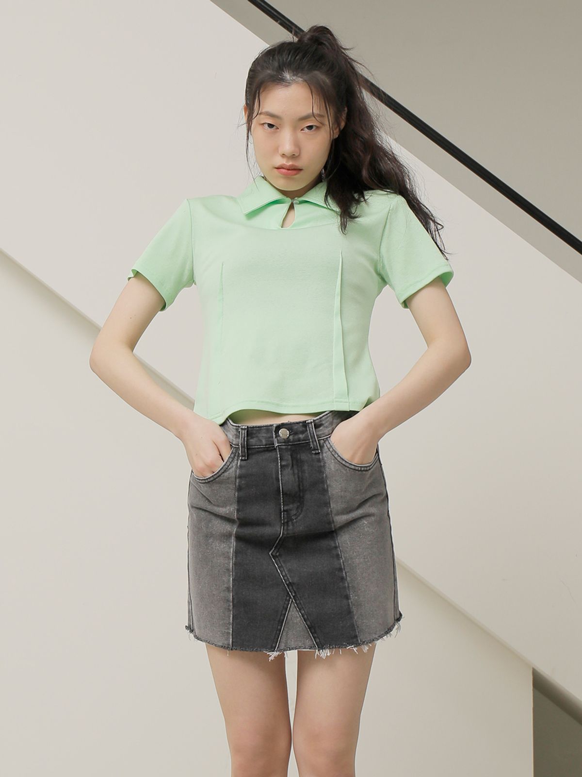느와(NOIR) Water Drop T-shirts