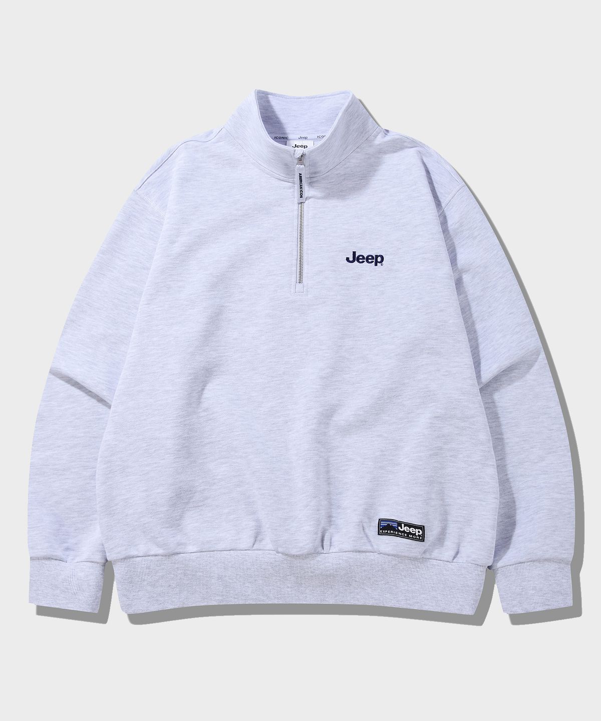 지프(JEEP) [360g] M-Logo 반집업 맨투맨 (JR5TSU838MW)