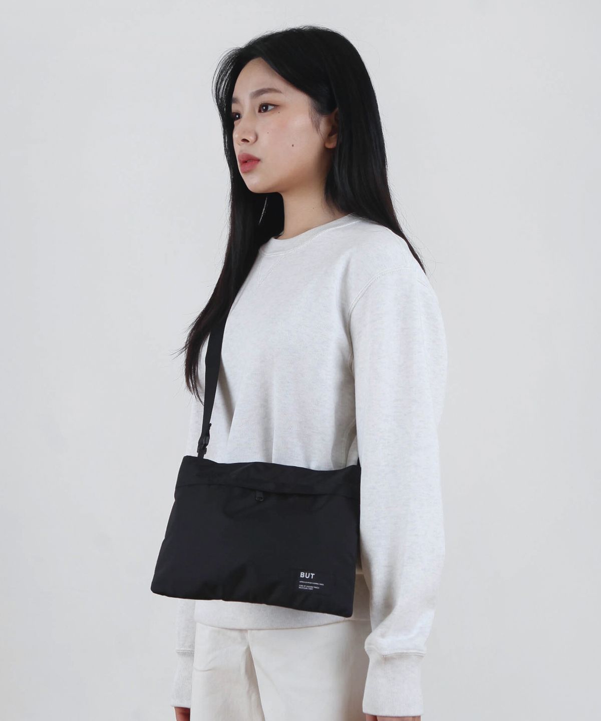 디포쉬(DEEPOCHE) 21 나일론 립스탑 사코슈-블랙