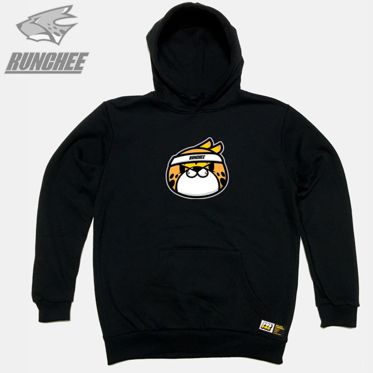 돌돌(DOLDOL) RUNCH-HOODY-19 올라운드 런닝 치타 런치 익스트림 캐릭터 그래픽  그래피티 로고 디자이너 디자인 후드티 후디