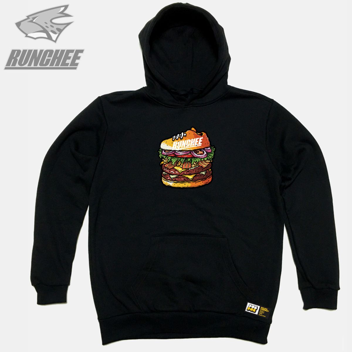 돌돌(DOLDOL) RUNCH-HOODY-20 올라운드 런닝 치타 런치 익스트림 캐릭터 그래픽  그래피티 로고 디자이너 디자인 후드티 후디