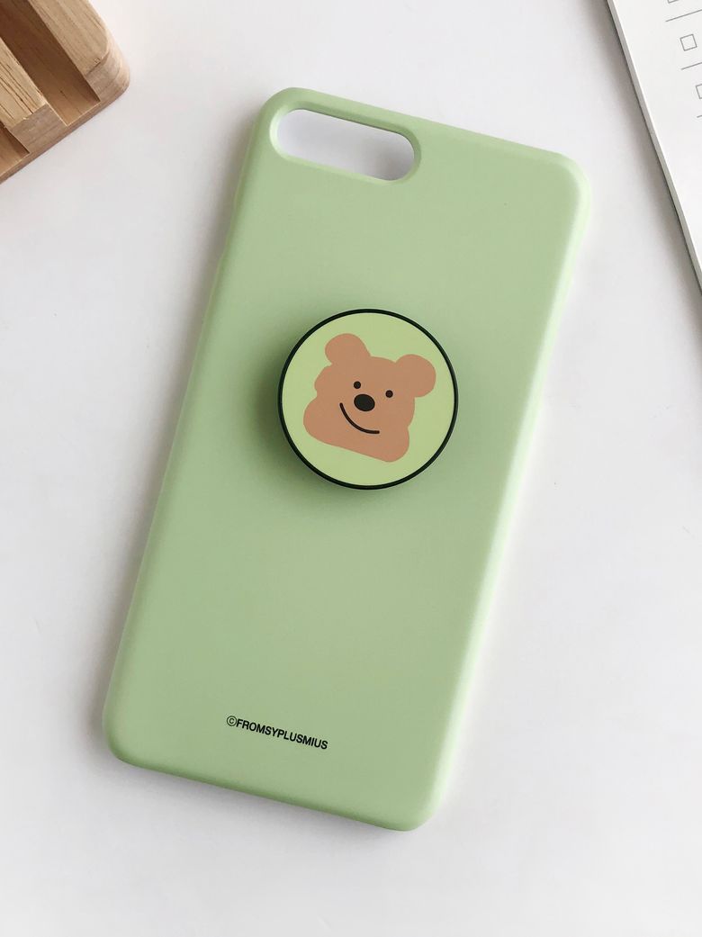 [SET] 곰탱이케이스 그린 레드 ver.2 그립톡 스마트톡케이스(2Color)