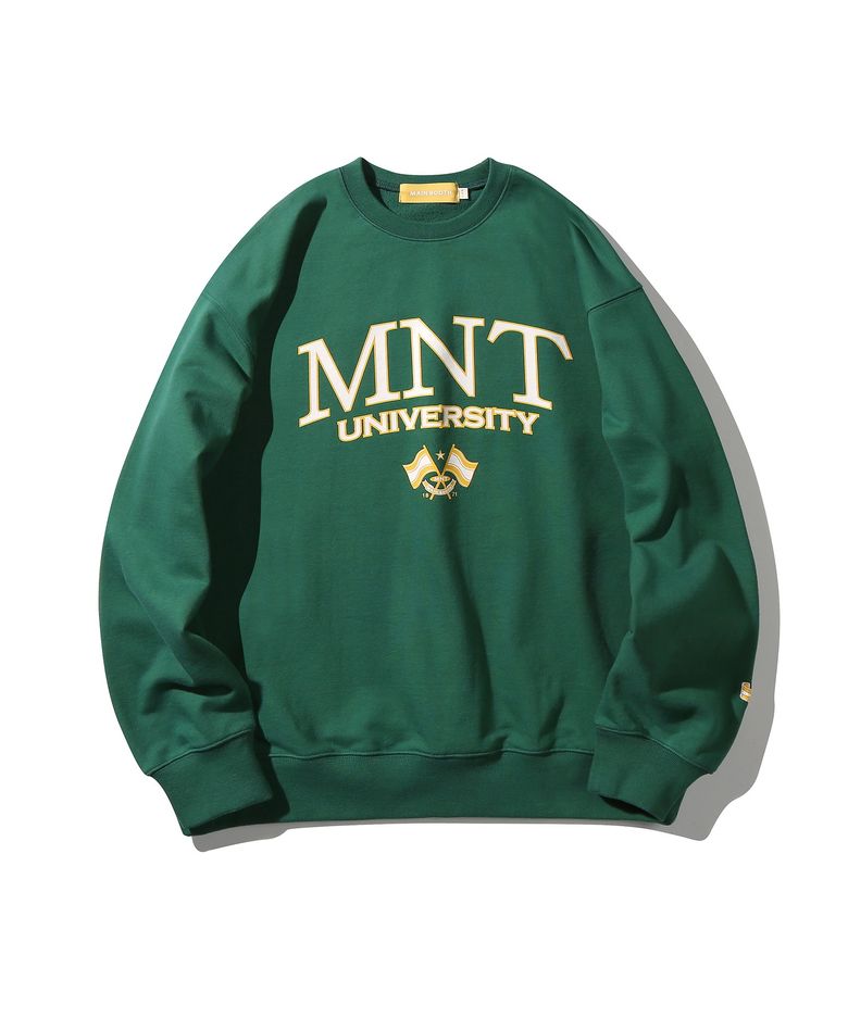 Flag MNT Heavy Sweatshirt(GREEN)