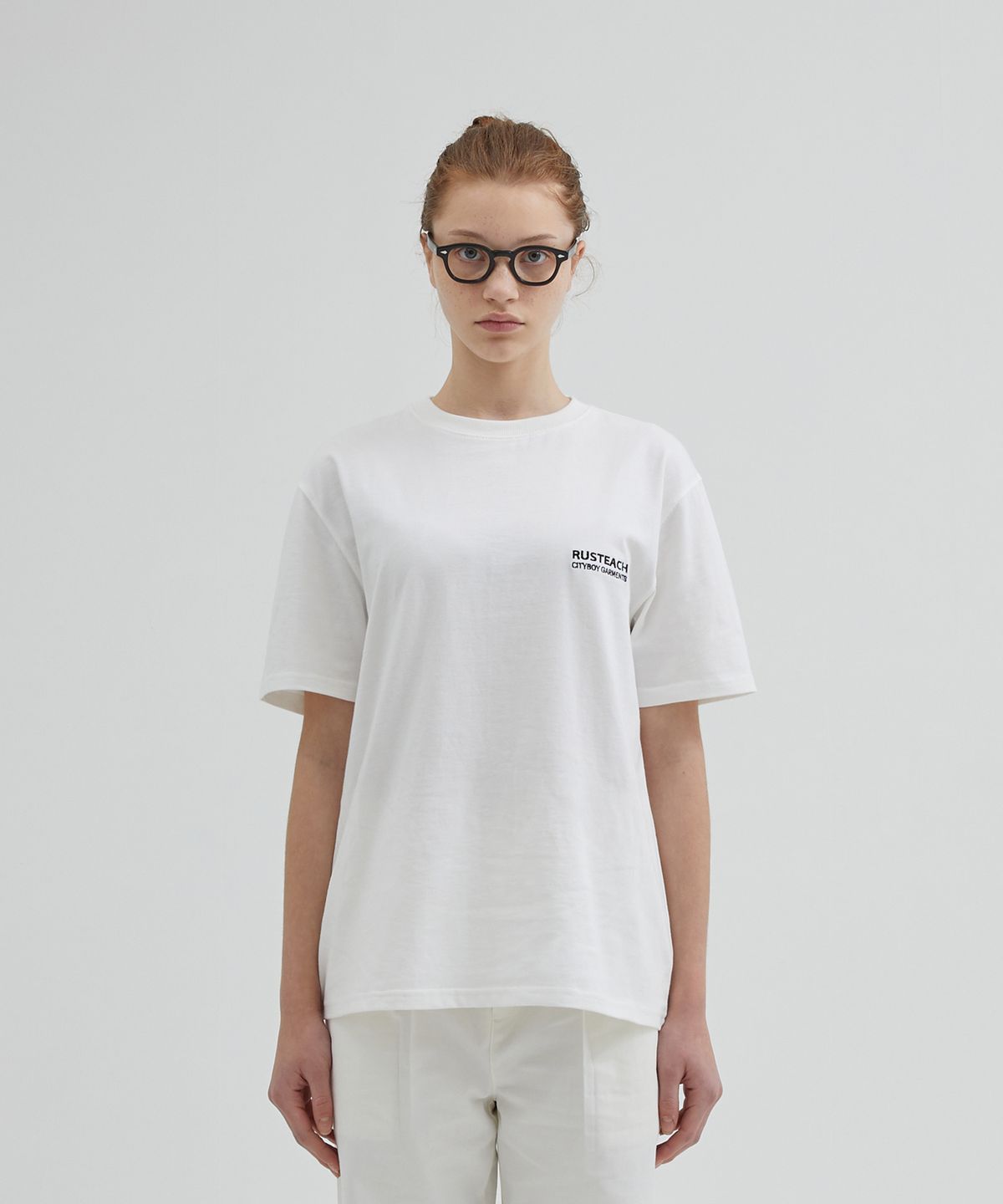 러스티치(RUSTEACH) CITYBOY GARMENTS TEE (WHITE)