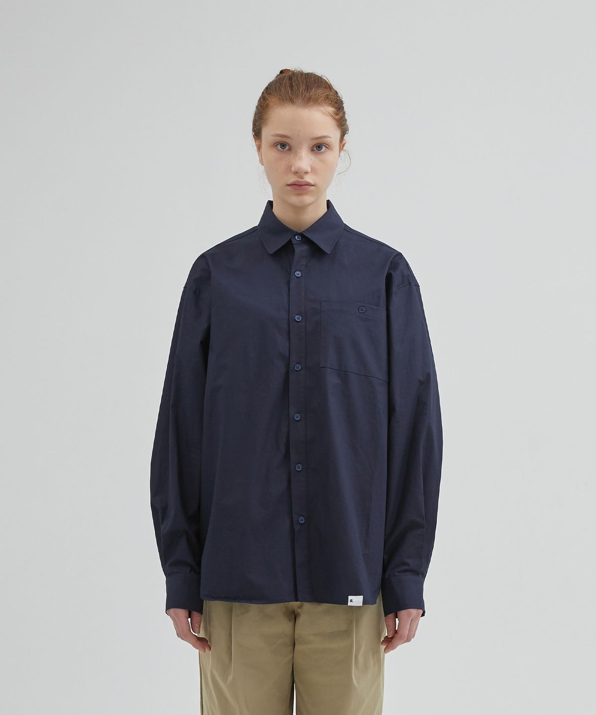 러스티치(RUSTEACH) WIDE POCKET SHIRT (NAVY)
