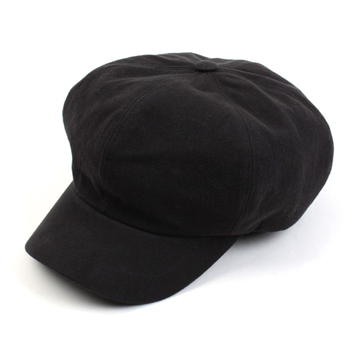 유니버셜 케미스트리(UNIVERSAL CHEMISTRY) Black Low Washing Newsboy Cap 뉴스보이캡