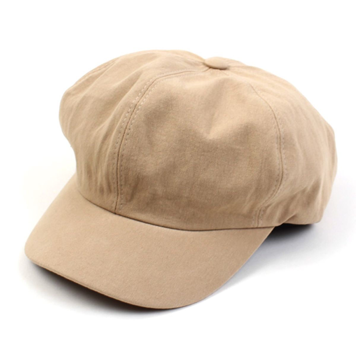 유니버셜 케미스트리(UNIVERSAL CHEMISTRY) Beige Low Washing Newsboy Cap 뉴스보이캡