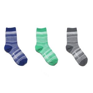 [3컬러 선택팩][8컬러]WORK2 멀티 패턴 자카드양말