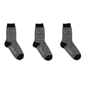 [3컬러 선택팩][4컬러]WORK glencheck 글랜체크 자카드양말