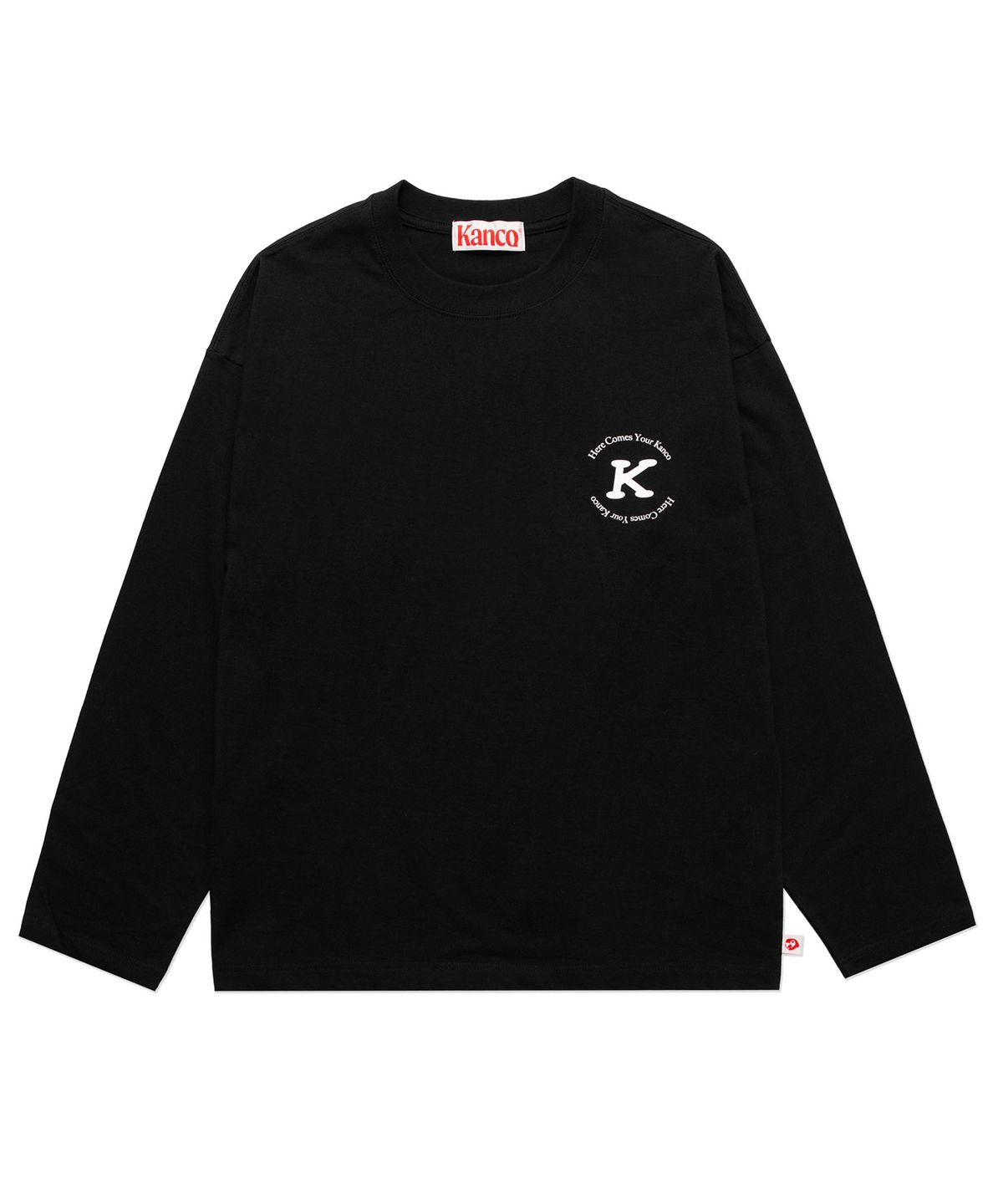 칸코(KANCO) KANCO SERIF LONG SLEEVE TEE black - 사이즈 & 후기 | 무신사