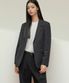 우먼즈 베이식 블레이저 [차콜 그레이]