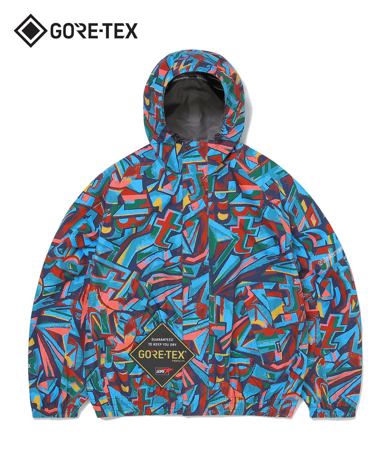 MUSINSA | thisisneverthat GORE-TEX Paclite Jacket Moquette Print