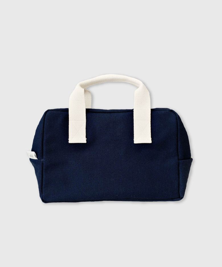 Boston bag (navy)(3Sizes)
