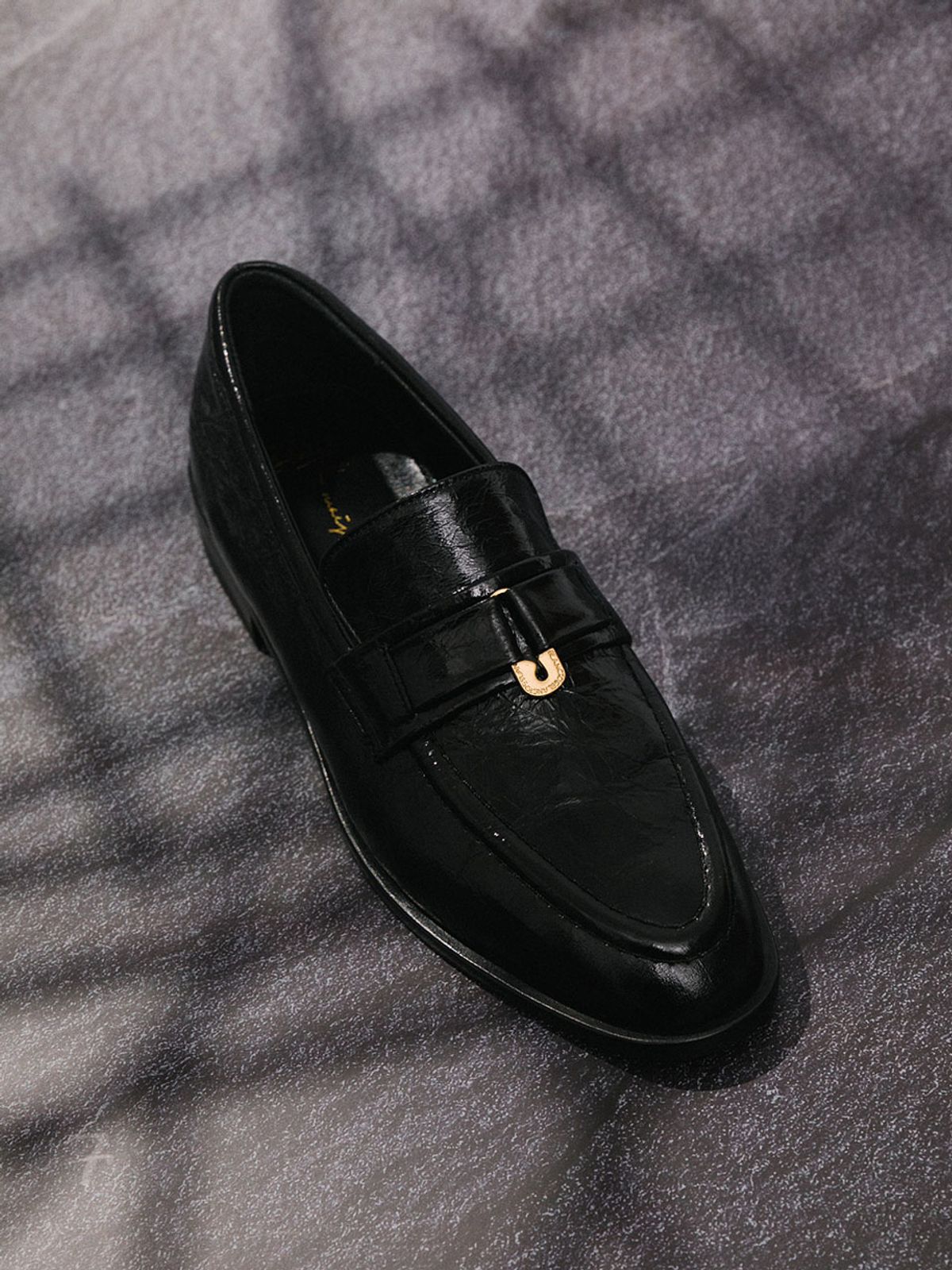 블랑토(BLANC TOE) 로퍼 B21S32-GLOSSY BLACK